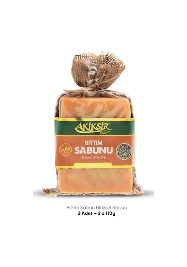 Akiksir Bitkisel Bıttım Sabunu 110 G x 2