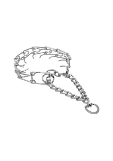 Doggie Eğitim Serisi Dikenli Boğma Zincir Köpek Tasması 4x60 CM