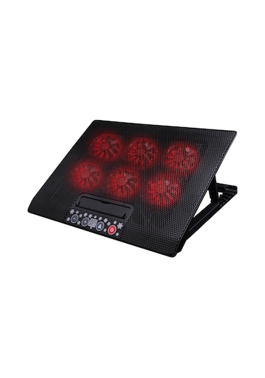 M8 Hız Ve Fan Ayarlanabilir 6 Led Fanlı Laptop Soğutucu Stand