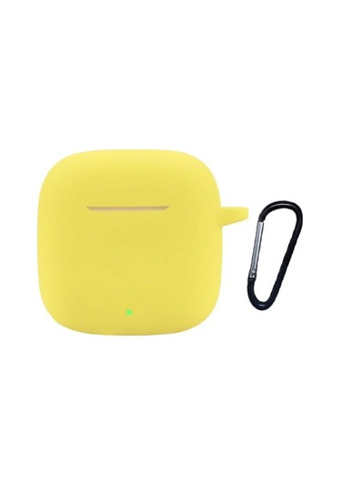 Huawei Freebuds Se 2 Kılıf Model Uyumlu Mat Silikon Soft Kancalı Sf7 Sarı
