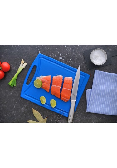 Polietilen Kesim Tahtası Mavi 32,5 26,5 1 Cm Kırmızı