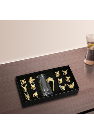 Suntek Magideal Viski Bardak Seti Çin Tarzı İçme Bardakları Sürahi