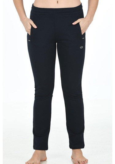 Trendhill Kadın Lacivert Spor Büyük Beden Eşofman Altı Edy19403b Lacivert