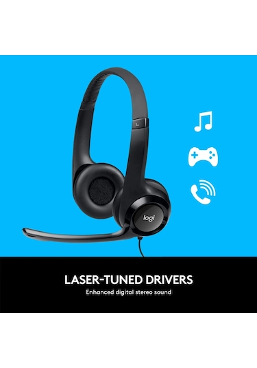 Plantronics by Poly Blackwire 5220 Stereo Çağrı Merkezi Kulaklığı