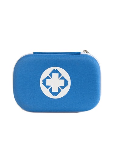 Sones 25'i 1 Arada Eva Taşınabilir Araba Ev Açık Hava Acil Durum Malzemeleri Kiti Hayatta Kalma Kurtarma Kutusu Mavi