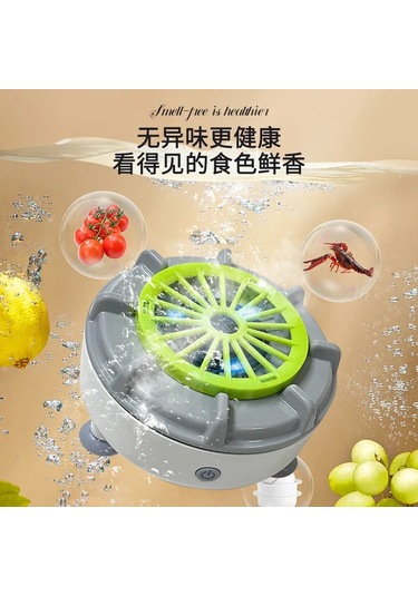 Ev Büyük Kapasiteli Meyve Ve Sebze Yıkama Makinesi Mutfak Beyaz