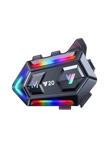 Deanb Y020 Ip67 Sesli Asistan Rgb Hd Ses Bluetooth Intercom