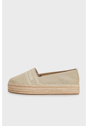 Tommy Hilfiger Bayan Espadril Fw0fw08543 Acc Bej Bej