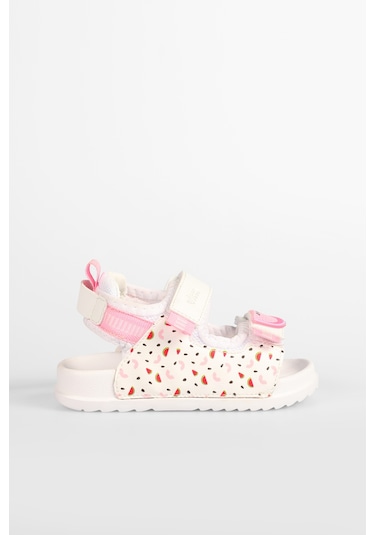 Vicco İnkagi Anatomik Kız Çocuk Sandalet Beyaz