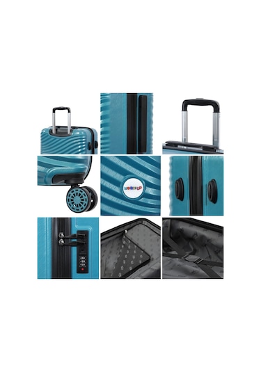 Biggdesign Moods Up Mavi Büyük Boy 28" Valiz
