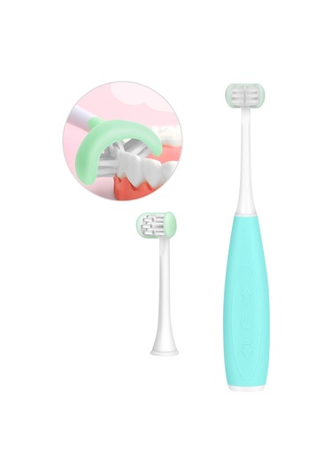 Mufunye "çocuklar İçin Şarj Edilebilir 3 Modlu U Şekilli Diş Fırçası - 2 Dakika Zamanlayıcılı"