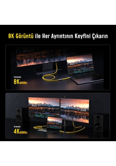 Aohi The Future 4-in-1 40gbps 8k Destekli 240w Pd 3.1 Usb4 Süper Hızlı Şarj/data Kablo, Youth 140w 3