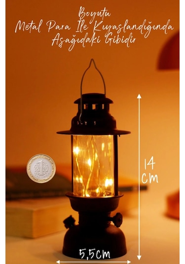 Led Mum Kamp Lambası 1 Adet - Tipi Pil Dahil Dumansız Alev Ledli Dekoratif Mum Dekor Işığı Siyah Pt437 Siyah