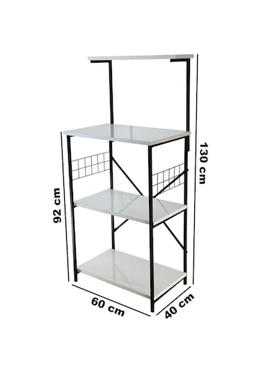 Mutfak Bangosu Raf Kahve Köşesi Çok Amaçlı Dolap 5169