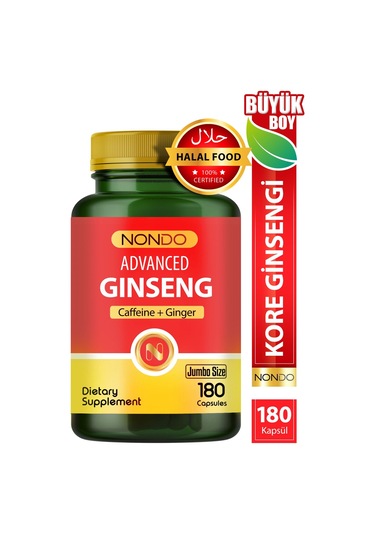 Nondo Ginseng 180 Kapsül Jumbo Boy