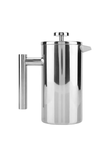 Besthome1 Çift Duvarlı Filtreli French Press Kahve Makinesi Çaydanlık Paslanmaz Çelik