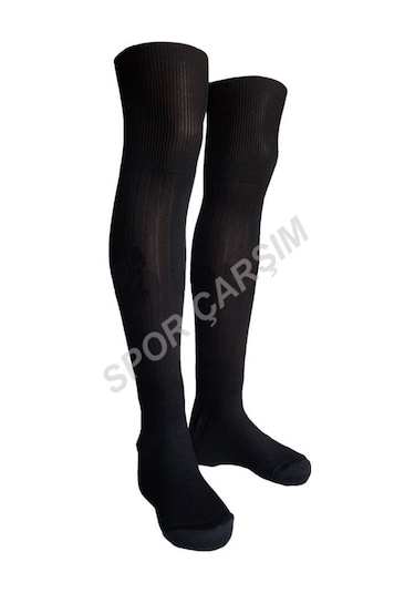 Tam Profesyonel Çocuk Futbol Çorabı,Tozluk,Konç Mavi 7-14 Yaş