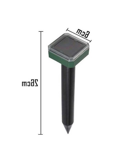 Tongxida 4'lü Güneş Enerjili Ultrasonik Fare & Yılan Kovucu, Bahçe Çiftlik İçin Hayvan İzolasyon Sistemi, Elektrikli, Küçük Ka