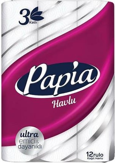 Papia Kağıt Havlu 4 x 12'li