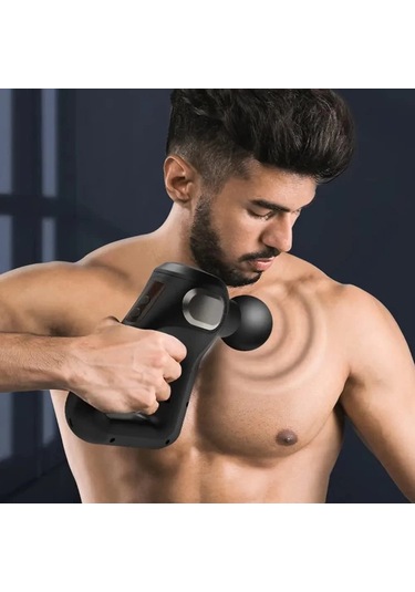 Gri Lcd Sporcu Egzersiz Masaj Aleti 8 Başlıklı Kh - 750 4741 Açık Mavi