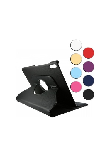 Huawei Uyumlu Matepad Pro 10.8" 360 Derece Döner Standlı Tablet Kılıf - Siyah