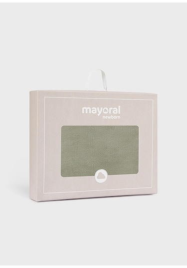 Mayoral Yeşil Peluş Bebek Battaniyesi 9955 Yeşil