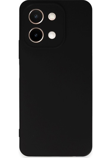 Vivo Y28 Kılıf First Premiums Silikon Arka Kapak Siyah