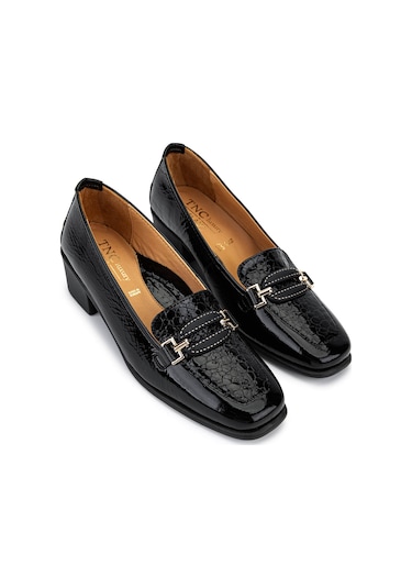 Relax Anatomic Kadın Hakiki Deri Siyah Comfort Ayakkabı 611 E5296-392 Bn Ayk Sk25-26 Black Siyah