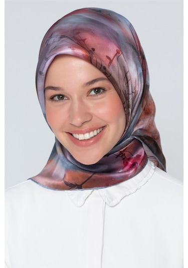 Armine Özel Nostalji Serisi Twill İpek Eşarp Modelleri 8354D-86