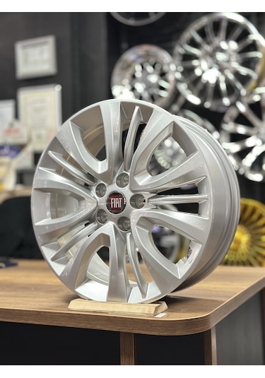 Sıfır Opar 16 İnç 5x98 Et36 Fiat Egea Sılver Jant Takımı