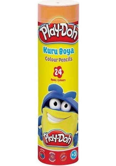 Play-Doh 24 Renk Kuru Boya Tüp Play-Ku007