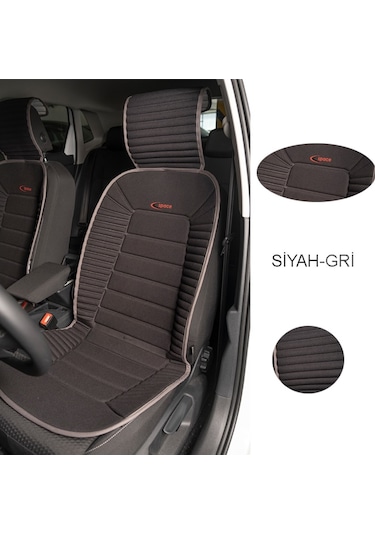 Space Bumerang Minder Oto Minder Renk Siyah Ortopedik 2'Li Set