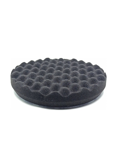 EPOKSİ REÇİNE MIRKA YUMUŞAK YÜZEYLİ PARLATMA POLİSAJ KÖPÜK PEDİ WAFFLE SİYAH RENK  150 X 25 MM