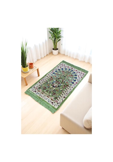 Kadife Ravza Desenli Seccade