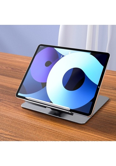 Ebitda 360 Derece Dönümlü H06 Laptop Standı - Hafif Alüminyum - Ergonomik Tasarım - Tablet Tutucu