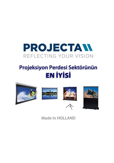 Projecta Proview 178X178Cm Tripod Projeksiyon Perdesi