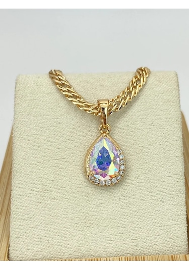 Xuping Tıbbi Alaşımdan Taşlarla Süslenmiş Kolye Ucu 323153640 Altın Rengi