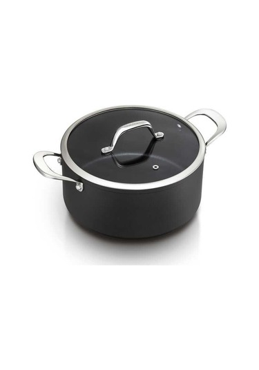 Tantitoni Balance Mat Siyah Derin Tencere 16cm