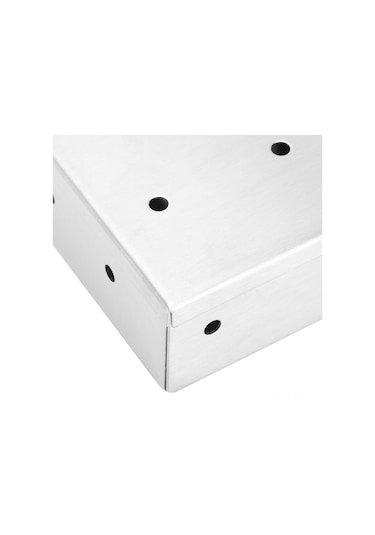Symbee Stainless Steel Bbq Füme Kutusu - Büyük Kapasiteli, Isı Dayanıklı, Mangal Aksesuarı - Lezzetli Füme Tatlısı İçin Çok Renkli