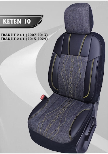 Ford Transit 2014-2024 Model Uyumlu 2+1 Kılıf