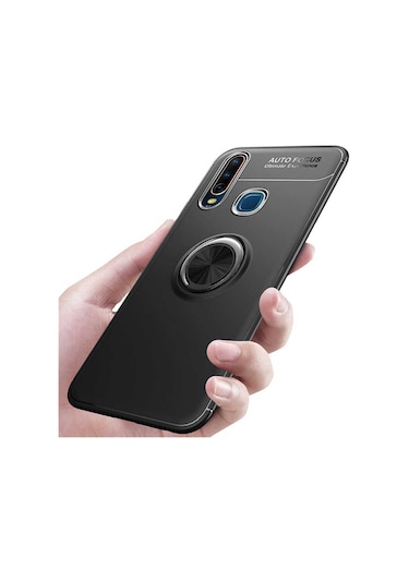 Huawei Y9 Prime 2019 Kilif Yüzüklü Magnetli Ravel Case 389753191