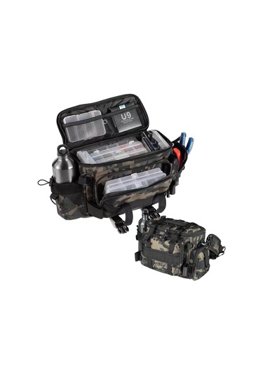 Balıkçılık Çantası, Tek Omuzlu Deniz Balıkçılığı, Balıkçılık Çantaları Sazan Balıkçılığı İçin Balıkçılık Saklama Sırt Çantası, Kamuflaj Dış Mekan Taşıma Çantası, Yürüyüş Seyahat Çantası Qd Çok Renkli