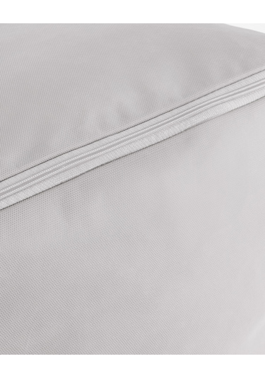 Çiçek Desen Baskılı Hurç - Gri - 64x41x35 Cm 8684427121535 Gri