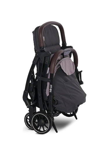 Lorelli Minori Ayrılıp Birleşebilen Kabin İkiz Bebek Arabası - Grey Jasper