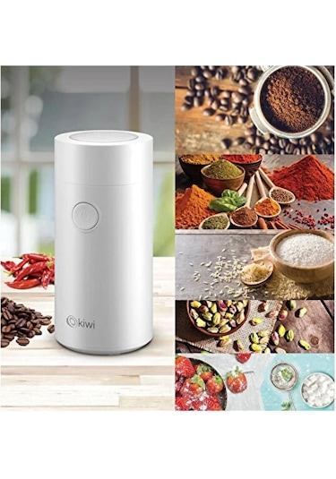 Kiwi Kspg- 4820 Kahve Ve Baharat Öğütücü Beyaz