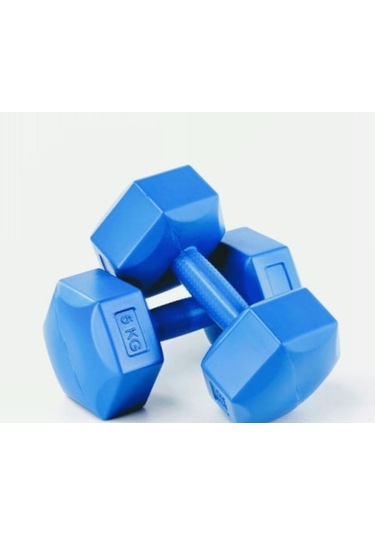 Dambıl Ağırlık Seti içi Demir Tozu Yüzde 40 Küçük Hacim 5 KG x 2