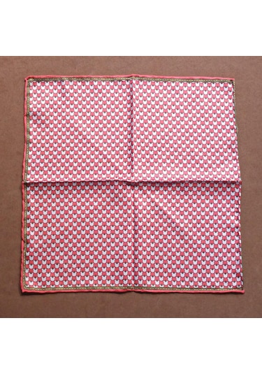 Coolmenclub Desenli Mikrofiber Cep Mendili Turuncu