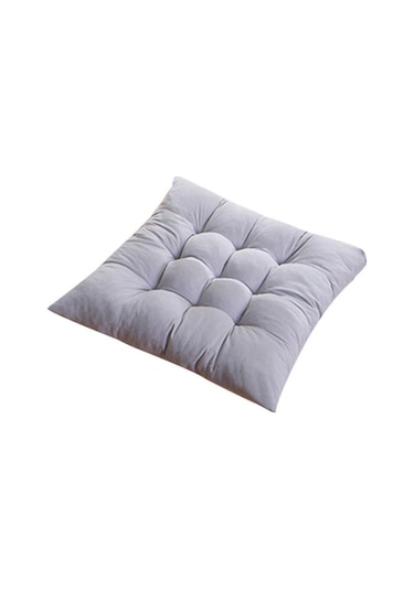 Açık Gri Kare Sandalye Minderi Koltuk Minderi Kaymaz Askı Ile Kapalı Ve Açık Kanepe Minderi Yastık Yastık Minder Ev Ofis Araba Için