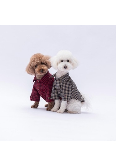 Bej Luss Kedi Köpek Gömleği - Kedi Köpek Kıyafeti