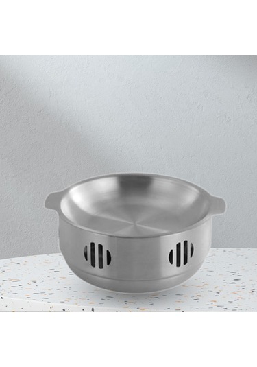 Homyl Isınma Stavat Daha Sıcak Japon Shabu Tenceresi Gümüş